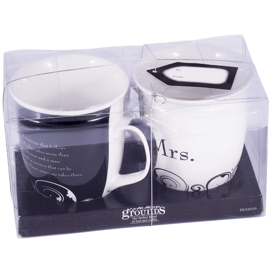 Mr. and Mrs. Christian Coffee Mug Set